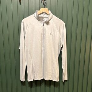 Under Armour Heather Gray Performance Pullover